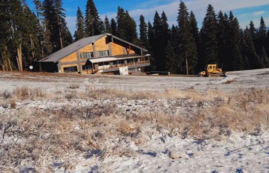 Ilgaz Dağı'na Kar Yağdı