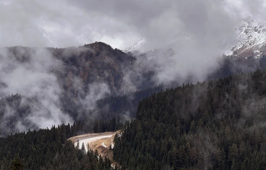 Ilgaz Dağı'nda Sis Etkili Oldu