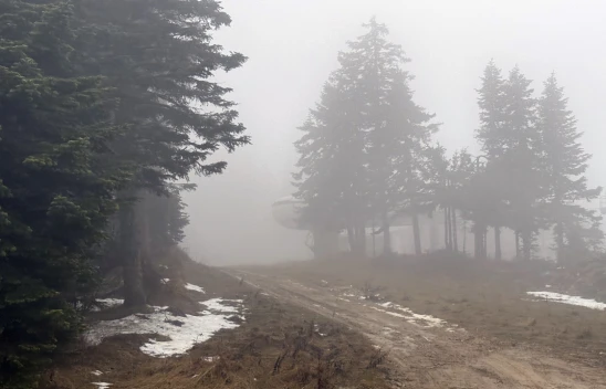 Ilgaz Dağı'nda Sis Etkili Oldu