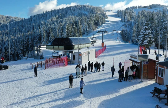 Ilgaz'daki Kayak Merkezlerinde Yılbaşı Hareketliliği