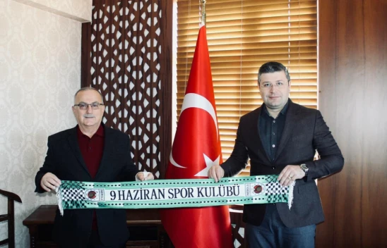 İnebolu 9 Haziran Spor Kulübü'nden Kaymakam Uçar'a Ziyaret