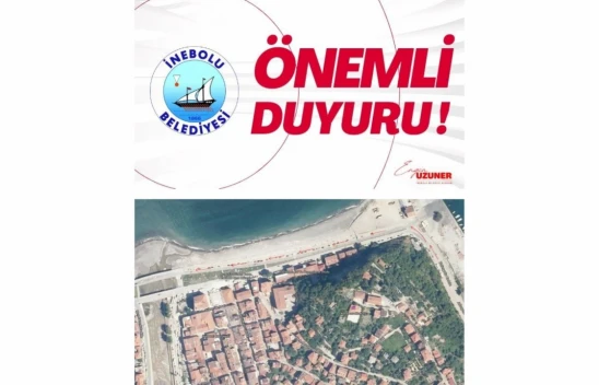 İnebolu Belediyesi'nden Önemli Duyuru!