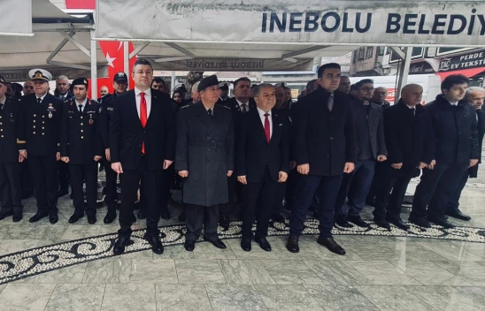 İnebolu'da Çanakkale Zaferi Kutlandı
