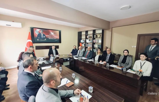 İnebolu'da İlçe İdare Şube Başkanları Toplantısı Gerçekleştirildi