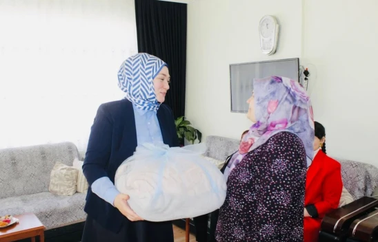 İnebolu'da Yeni Doğan Bebeklere Anlamlı Ziyaret