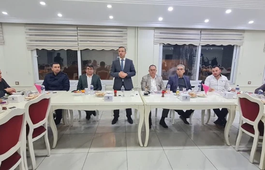 İnebolu Özel İdare Müdürü'ne Veda Yemeği