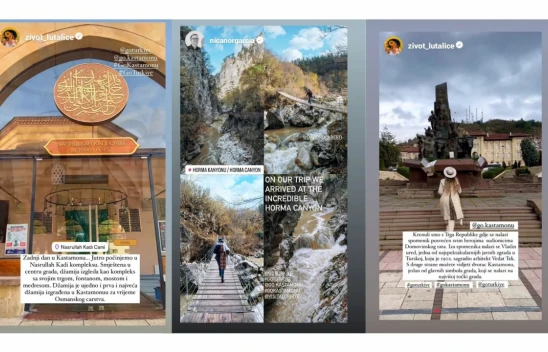 İnfluencerlardan Kastamonu Turizmine Katkı