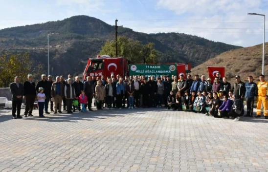 İskilip'te Fidan Dikim Etkinliği