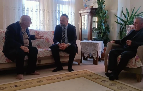 İYİ Parti'den Mehmet Yıldırım'a Ziyaret