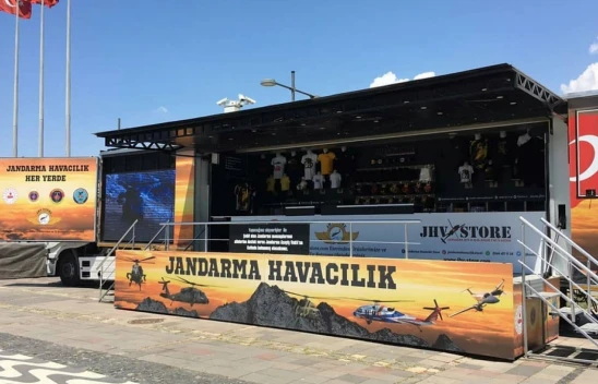 Jandarma Havacılık Tır'ı Turuna Devam Ediyor