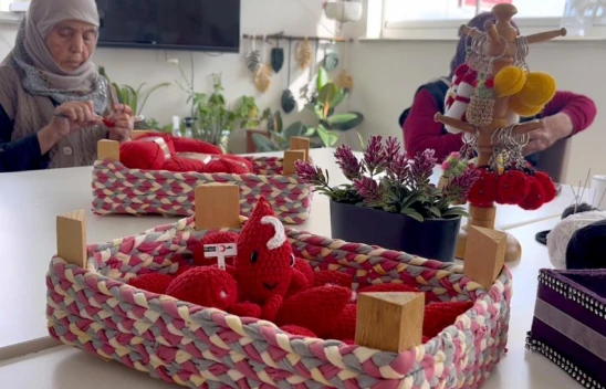 Kan Bağışına Dikkat Çekmek İçin Anahtarlık Ördüler