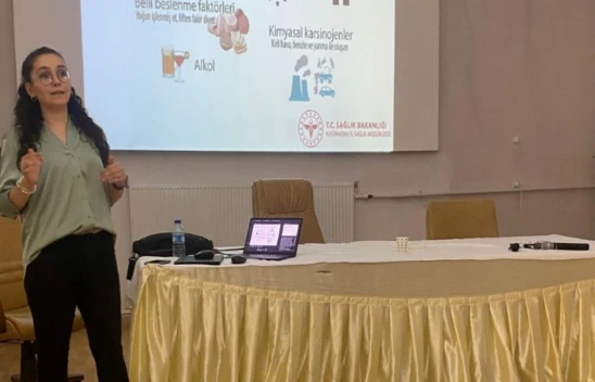 Kanser Bilgilendirme Eğitimlerine Devam