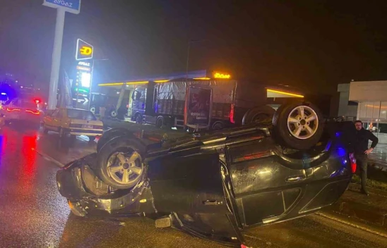 Cip Ters Döndü: 3 Yaralı