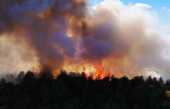 Karabük'teki Yangın 48 Saattir Devam Ediyor