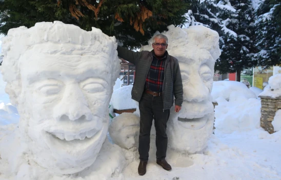 Kardan Heykeller Beğeni Topluyor