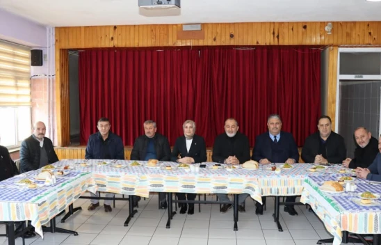 KAS-DER Üyeleri Küre Yatılı Bölge Ortaokulunu Ziyaret Etti