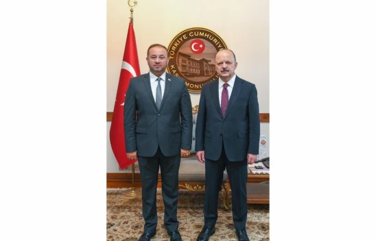 KASMİB Başkanı Cem Çınar'dan Vali Meftun Dallı'ya Ziyaret