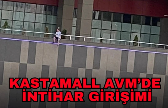 Kastamall AVM'de İntihar Girişimi