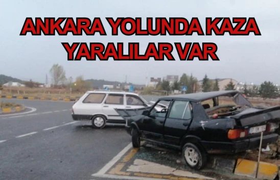 Kastamonu-Ankara Karayolunda kaza, yaralılar var