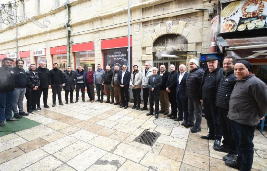 Belediye Başkanı Hasan Baltacı, Esnaflarla Bir Araya Geldi
