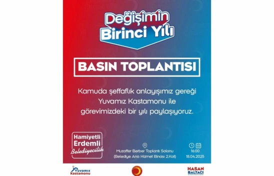 Kastamonu Belediyesi'nden Hizmet Dökümü