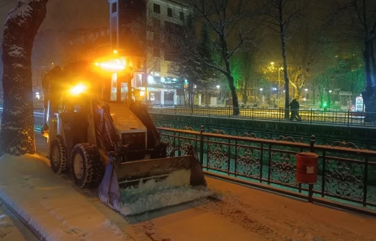 Kastamonu Belediyesi'nden Yoğun Mesai