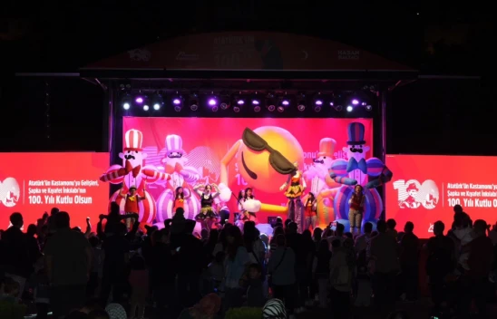 Kastamonu'da 100. Yıl Coşkusu Çocuklarla Buluştu