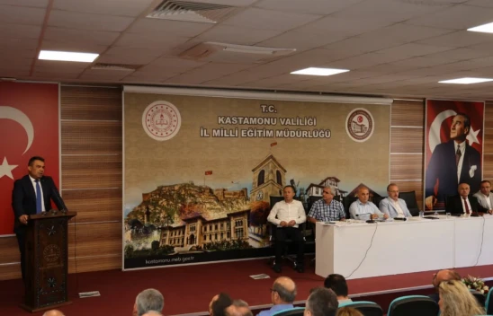Kastamonu'da 2025-2026 Eğitim Öğretim Yılı Toplantısı Yapıldı