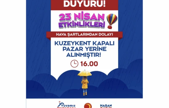 Kastamonu'da 23 Nisan Çocuk Korteji İptal Edildi