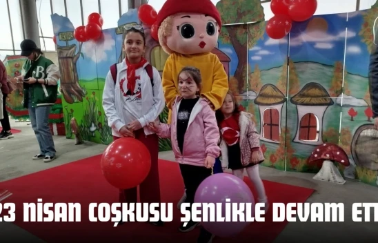 Kastamonu'da 23 Nisan Coşkusu Şenlikle Devam Etti