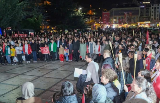 Kastamonu'da 23 Nisan Fener Alayı Coşkusu