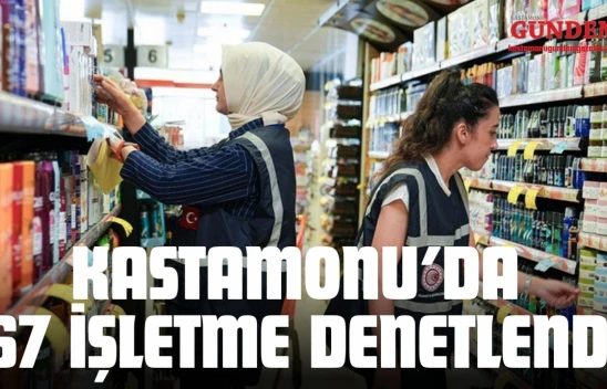 Kastamonu'da 67 İşletme Denetlendi