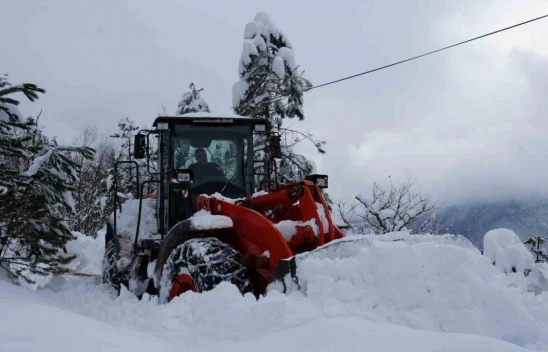 Kastamonu'da 740 Köy Yolu Ulaşıma Kapandı!