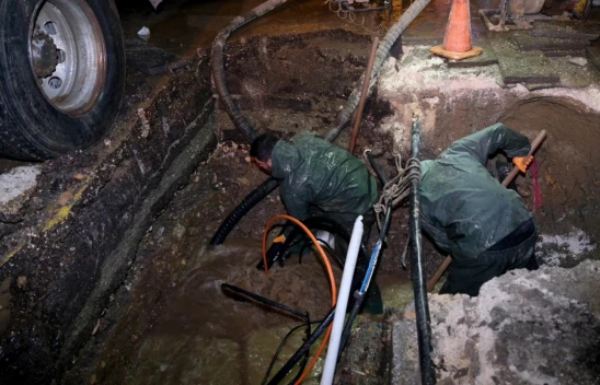 Kastamonu'da Altyapı Arızasına Gece Müdahalesi