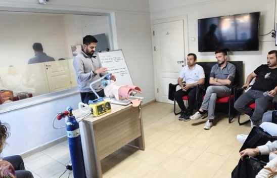 Kastamonu'da Ambulans Personeline Modül Güncelleme Eğitimi