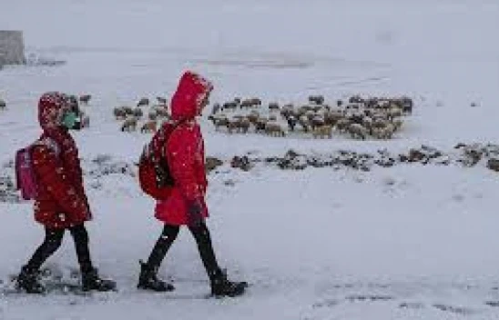 Kastamonu'da Bir İlçede Eğitime Kar Engeli