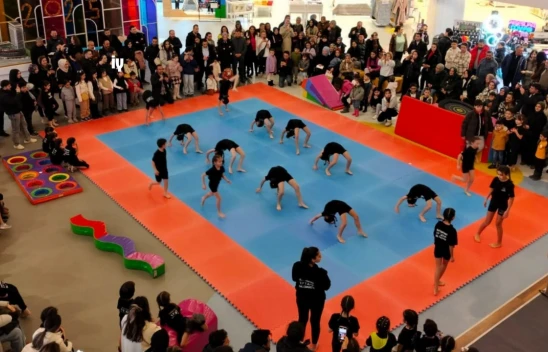 Kastamonu'da Cimnastik Gösterisi