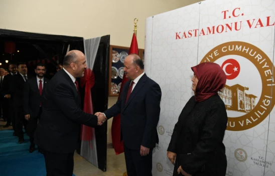 Kastamonu'da Cumhuriyet Bayramı Resepsiyonu