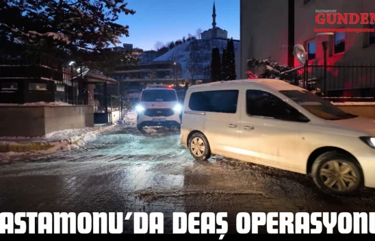 Kastamonu'da DEAŞ Operasyonu: 4 Şüpheli Gözaltına Alındı