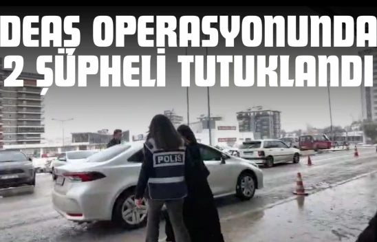 Kastamonu'da DEAŞ Operasyonunda 2 Şüpheli Tutuklandı