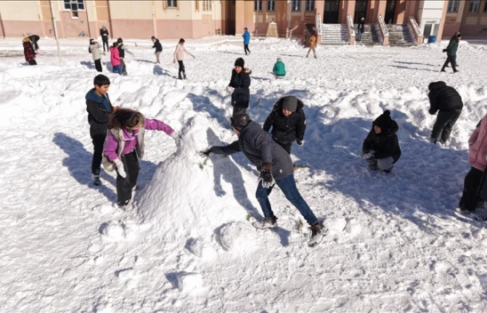 Kastamonu'da Eğitime Kar Engeli