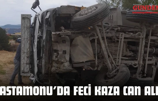 Kastamonu'da Feci Kaza Can Aldı