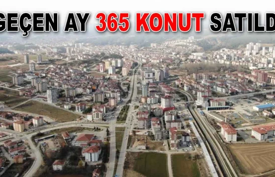 Kastamonu'da Geçen Ay 365 Konut Satıldı