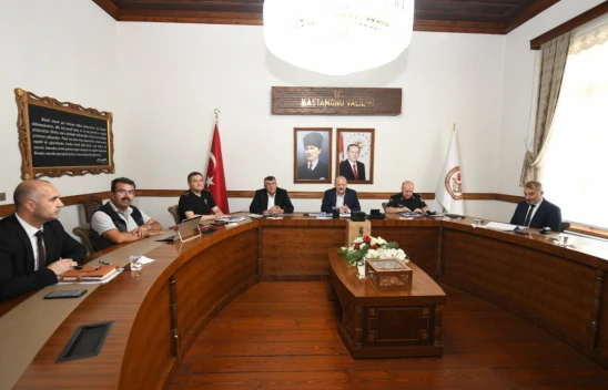 Kastamonu'da Güvenlik ve Asayiş Koordinasyon Toplantısı Gerçekleştirildi