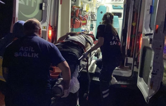 Kastamonu'da Hafif Ticari Araç Yamaca Çarptı: 1 Yaralı