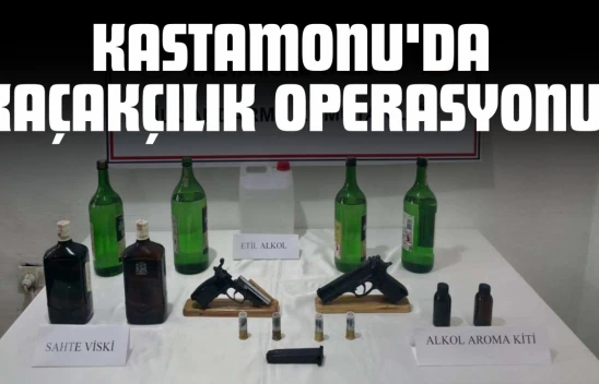 Kastamonu'da Kaçakçılık Operasyonu!