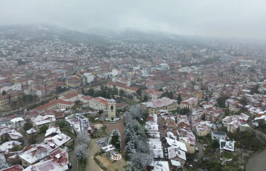 Kastamonu'da Kar Etkili Oldu