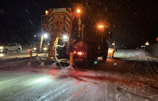 Kastamonu'da Kar Yağışı Ulaşımı Etkiledi