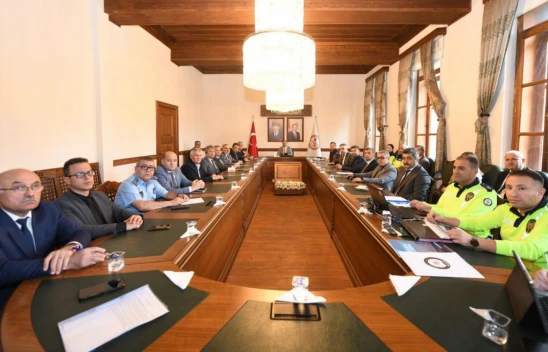 Kastamonu'da Karayolu Trafik Güvenliği Eylem Planı Toplantısı Yapıldı