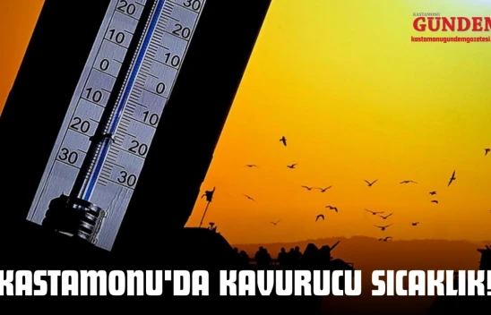 Kastamonu'da Kavurucu Sıcaklık!